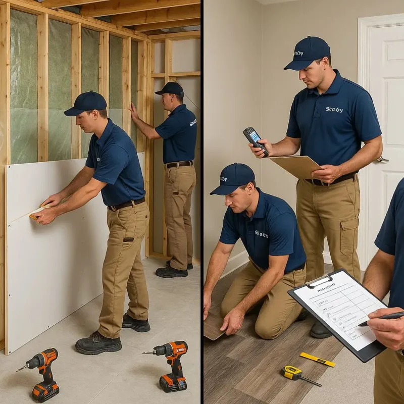 Repairs and Reconstruction process in Three Oaks, MI
