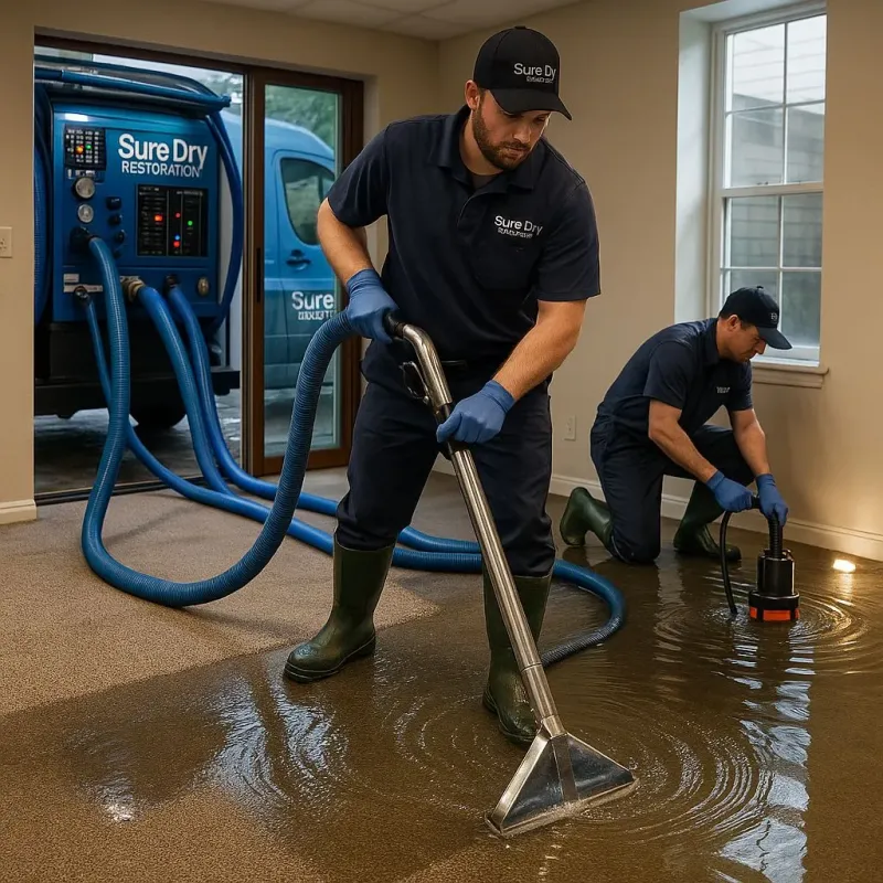 Water Extraction and Removal process in Three Oaks, MI